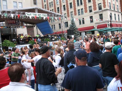 Scene from the West Virginia Italian Heritage Festival